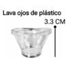 lava ojos cristal medidas LAVA OJOS DE PLÁSTICO TIPO CRISTAL